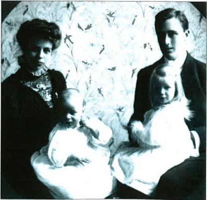 Le couple Roosevelt en 1908